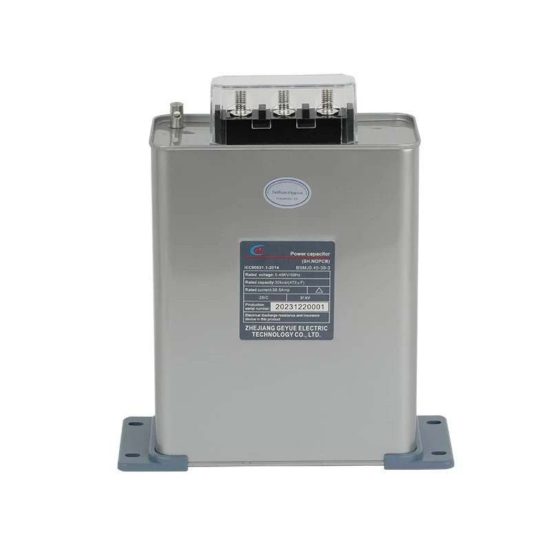 Condensatore shunt trifase autoriparante